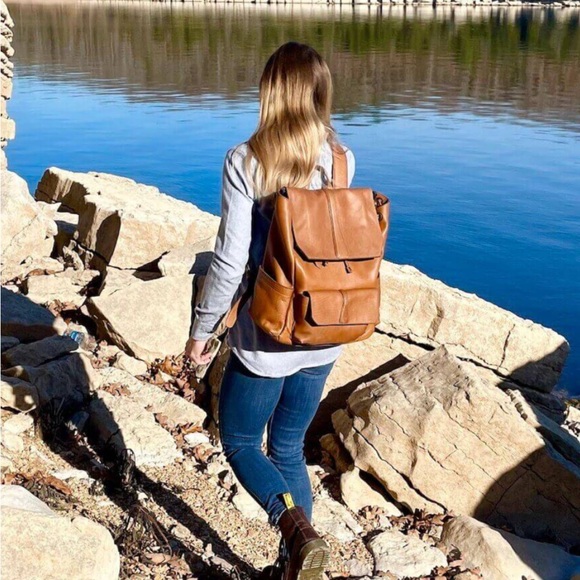 Brown Backpacks Bags - Picture 4 of 6